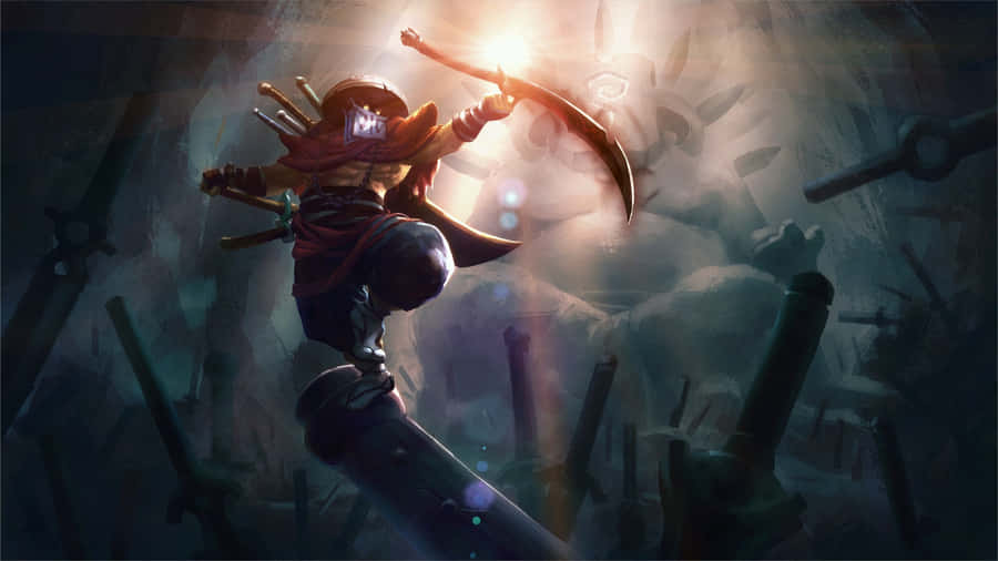 “unstoppable Force: Dota 2 Juggernaut” Wallpaper