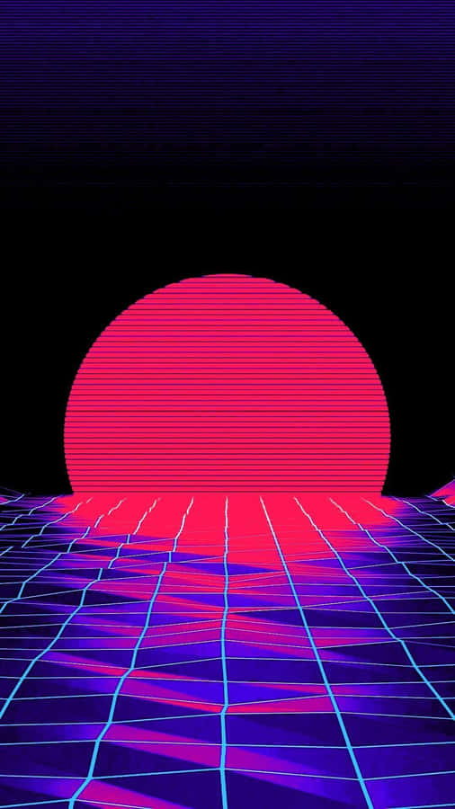 Upgrade Your Look With The Vaporwave Iphone Wallpaper