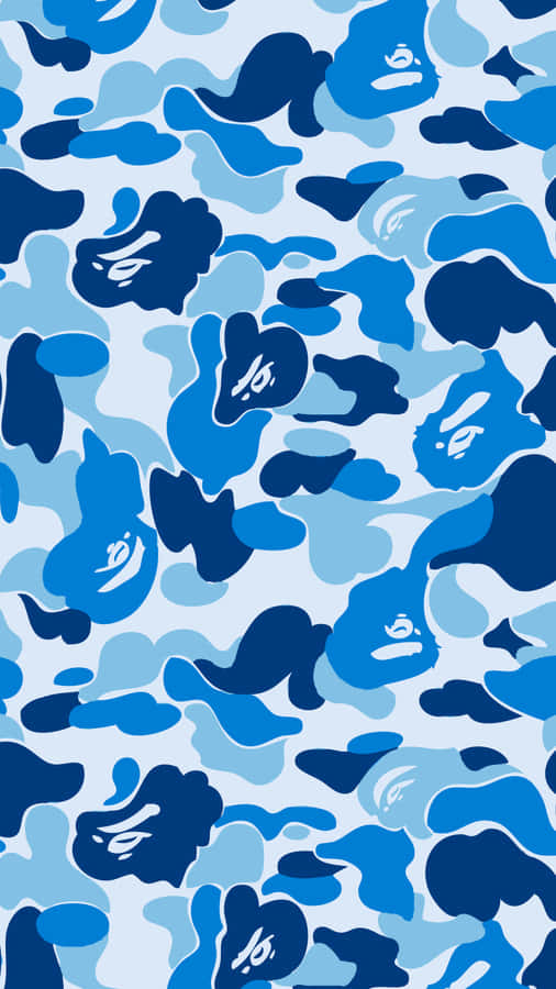 Upgrade Your Style With A Bape Camo Look Wallpaper