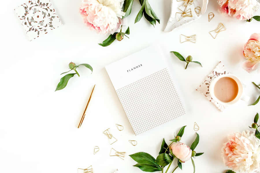 Upgrade Your Workspace With Groovy Boho Laptop Wallpaper