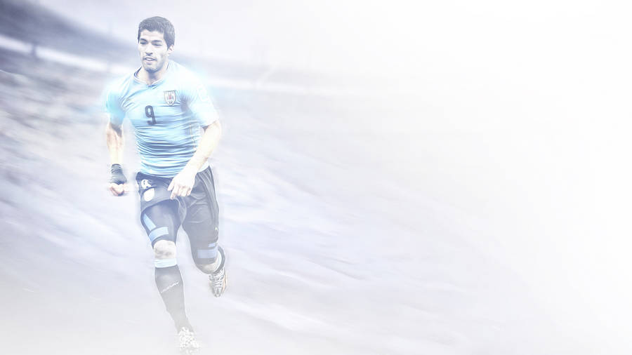 Uruguay National Football Team Luis Suarez Art Wallpaper