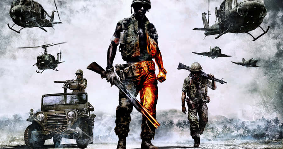 Us Navy's Fleet In Action Wallpaper