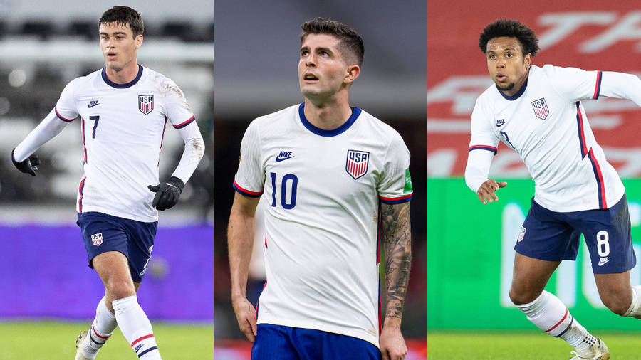 Usa National Football Team Outfield Player Wallpaper