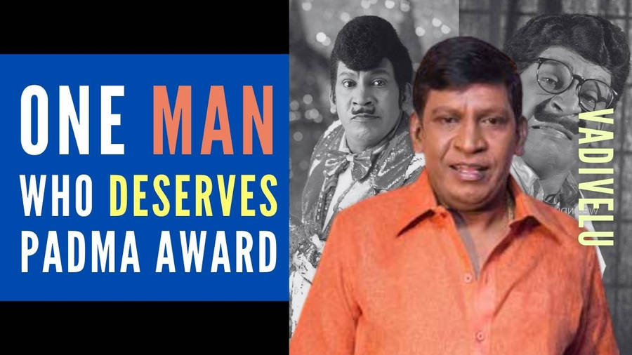 Vadivelu Padma Award Poster Wallpaper