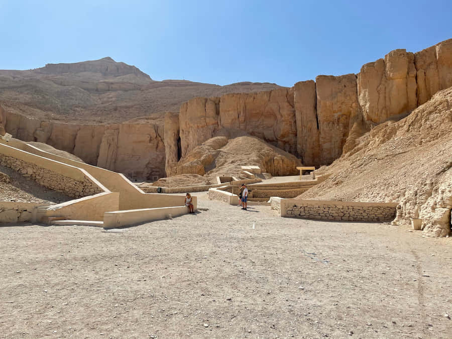 Valleyofthe Kings Egyptian Necropolis Wallpaper