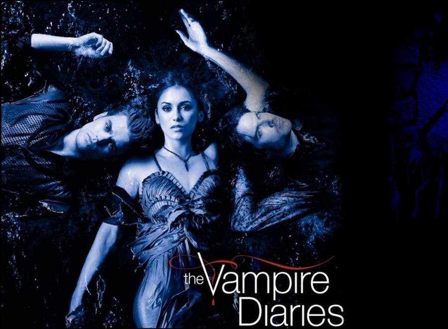 Vampire Diaries Blue Aesthetic Wallpaper