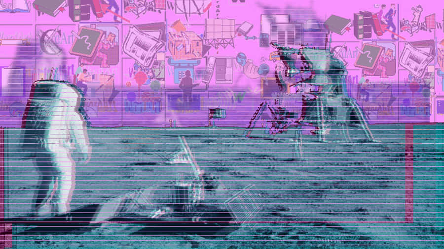 Vaporwave Aesthetic4 K Ultra H D Wallpaper