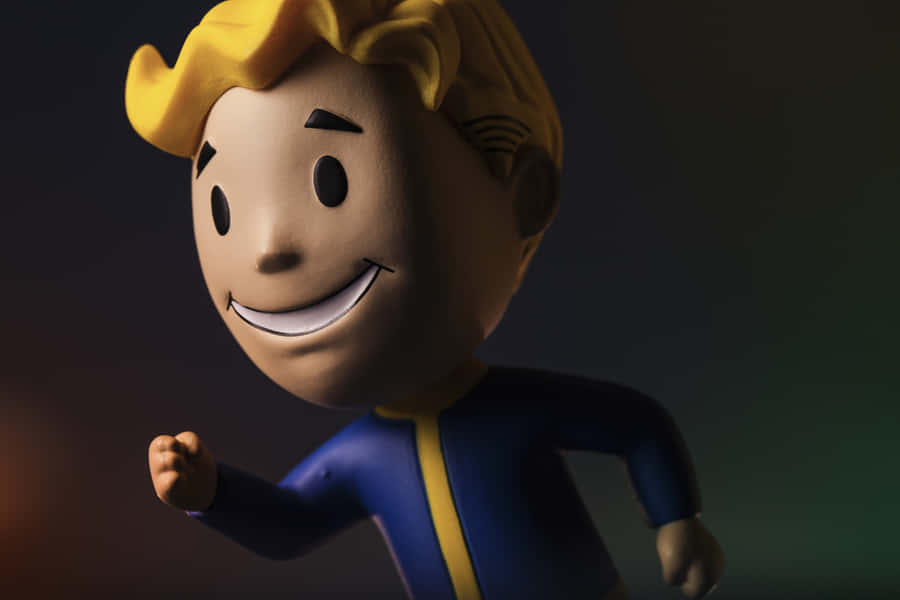 Vault Boy: The Cheerful Mascot From Fallout Wallpaper