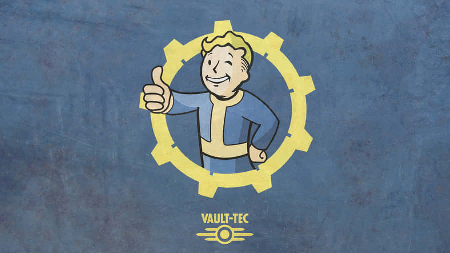 Vault Boy, The Iconic Mascot Of The Fallout Video Game Wallpaper
