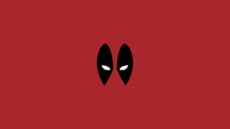 Vector Minimalist Deadpool Logo Wallpaper