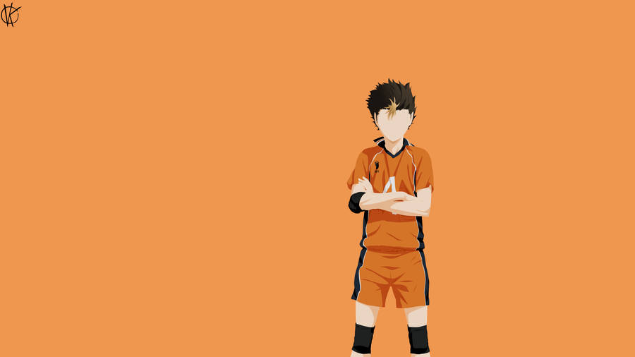 Vector Nishinoya Haikyuu Desktop Wallpaper