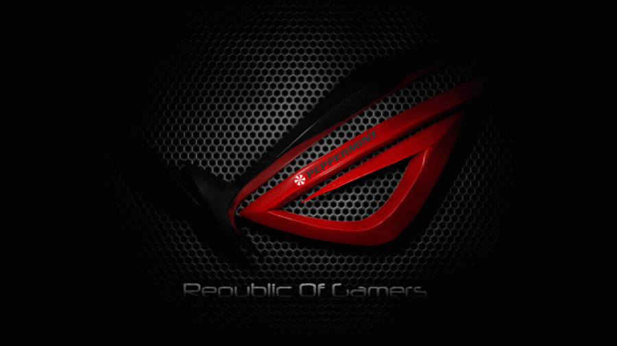 Vent Black And Red Asus Rog Loo Wallpaper