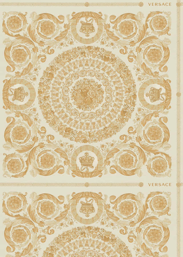 Versace Iphone Vintage Patterns Wallpaper