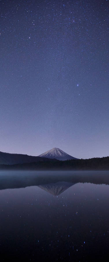 Vertical Calm Night Wallpaper