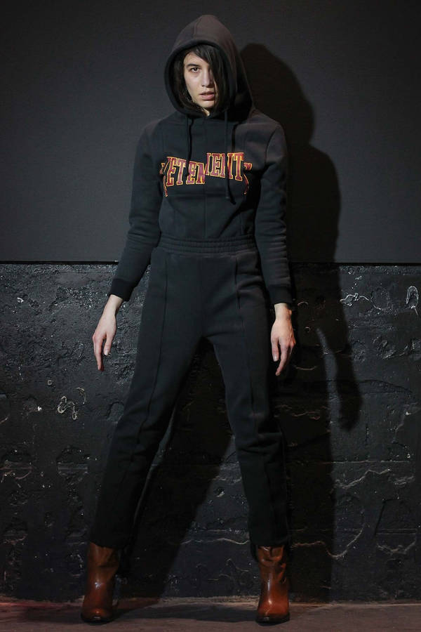 Vetements Black Hoodie Wallpaper