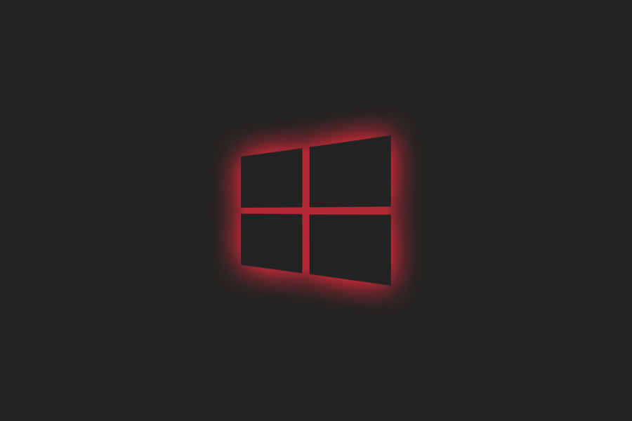 Vibrant And Bold Red And Black Neon Lights Wallpaper