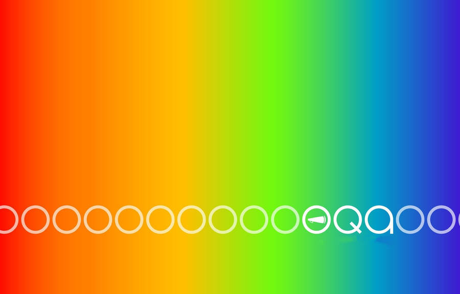 Vibrant Blended Rainbow Lgbtqa+ Pride Wallpaper