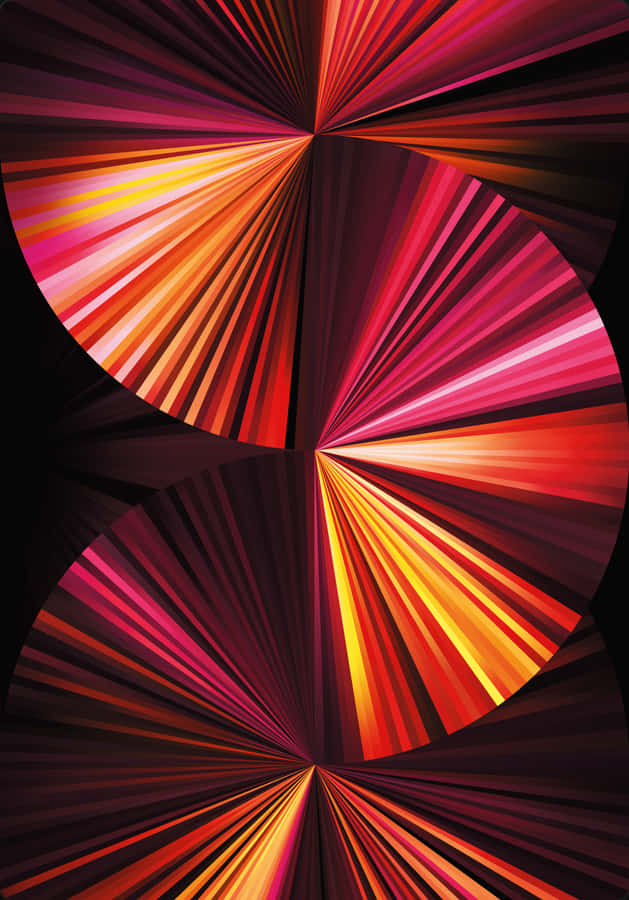 Vibrant Colors Of Red And Orange Wallpaper