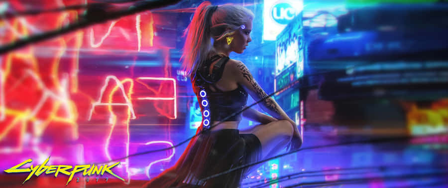 Vibrant Techie Dreamscape Wallpaper