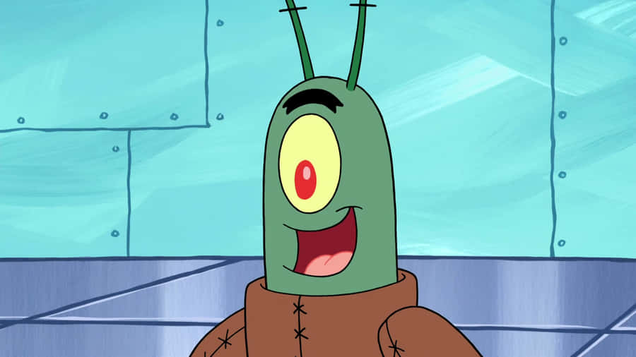 Vibrant Underwater World Of Plankton Wallpaper