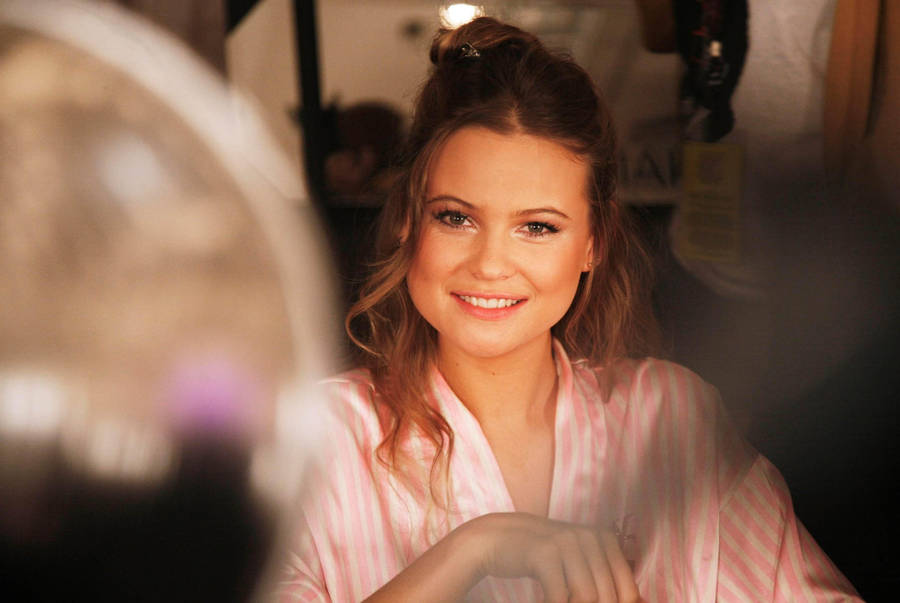Victoria's Secret Behati Prinsloo Backstage Wallpaper