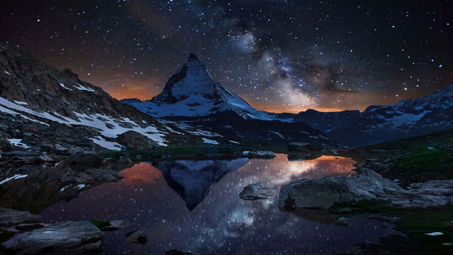 View Of Space From The Matterhorn Peak Wallpaper