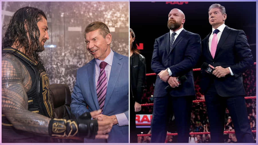 Vince Mcmahon And Triple H Wallpaper