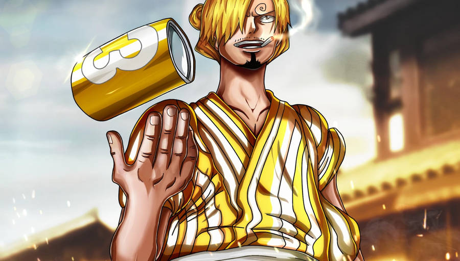 Vinsmoke Sanji One Piece Wano 4k Outfit Wallpaper