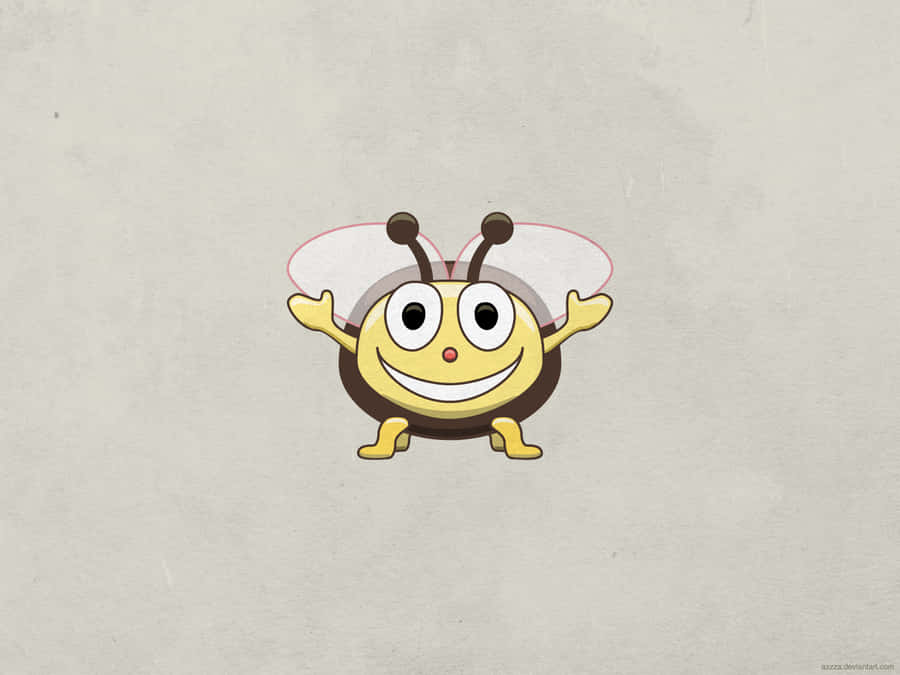 Vintage Bee Artwork Wallpaper