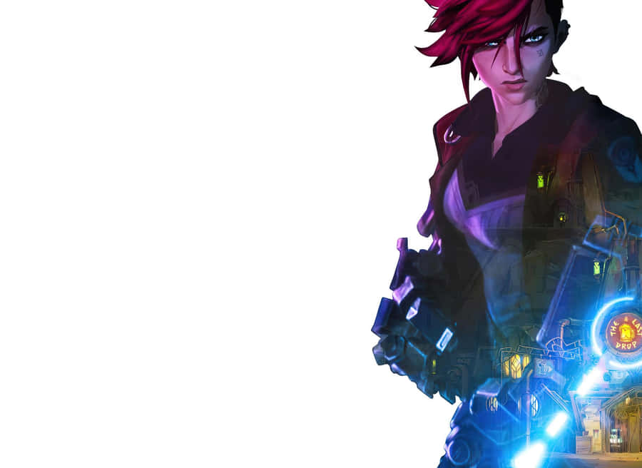 Violet Arcane Charged Up Gloves Wallpaper