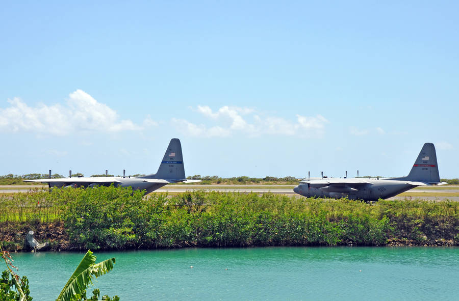 Virgin Islands Airport Tarmac Wallpaper