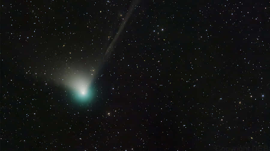 Visible Stars Against Black Sky Wallpaper