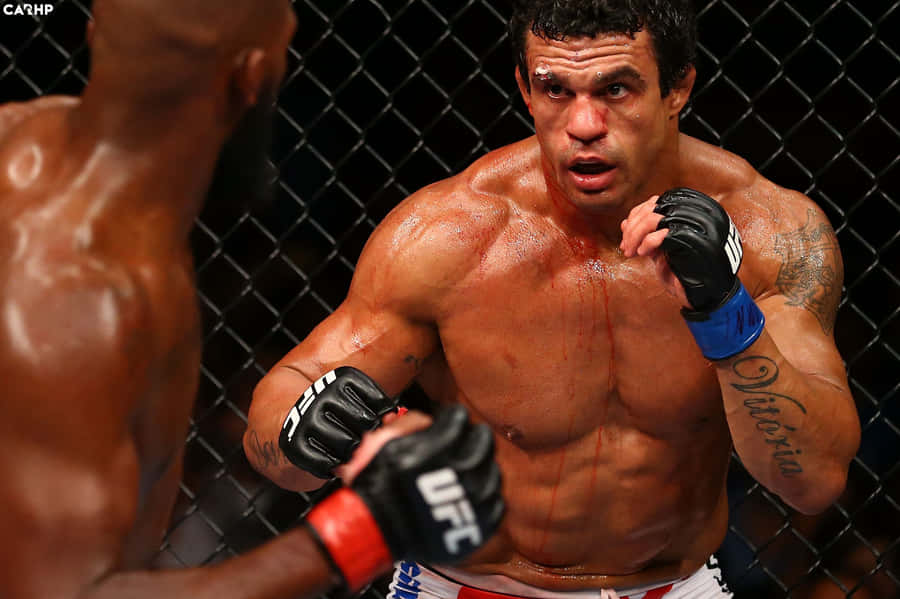 Vitor Belfort Versus Jon Jones At Ufc 152 Wallpaper