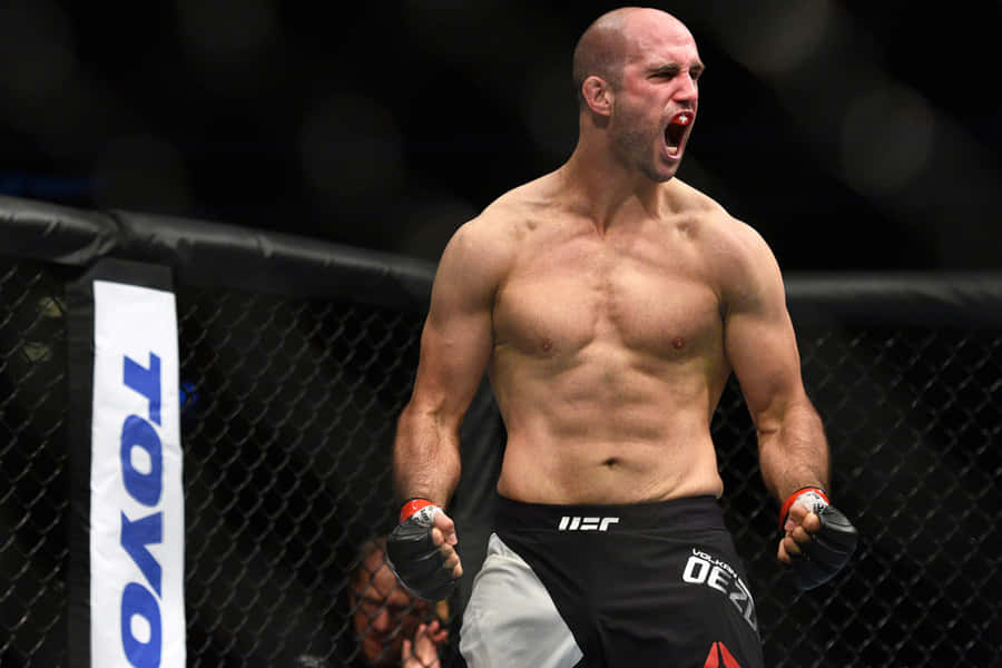 Volkan Oezdemir, A Professional Ufc Fighter Wallpaper