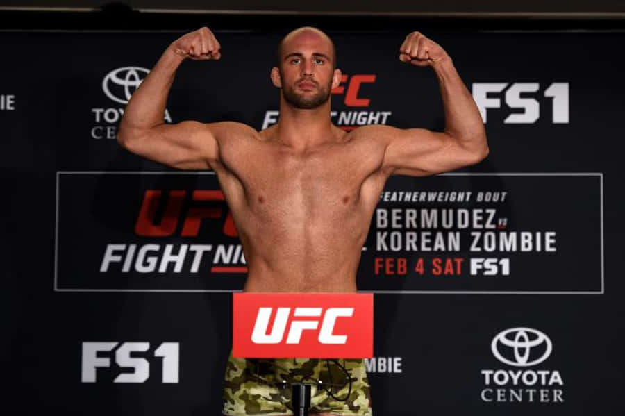 Volkan Oezdemir - Swiss Powerhouse In Mma Wallpaper