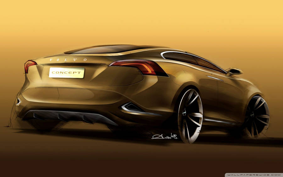 Volvo S60 Concept Digital Art Wallpaper