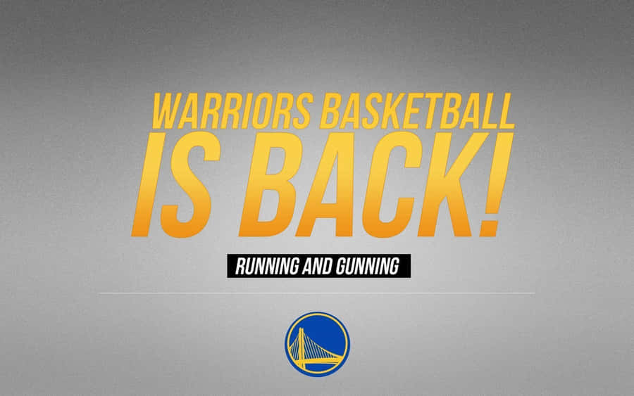 Warriors Basketball Season Return Wallpaper
