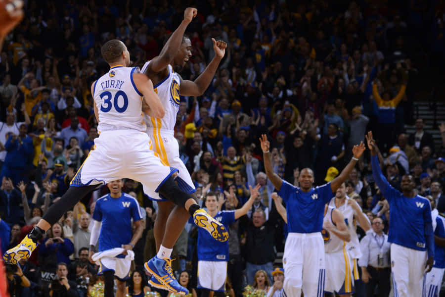 Warriors Celebration Moment Wallpaper