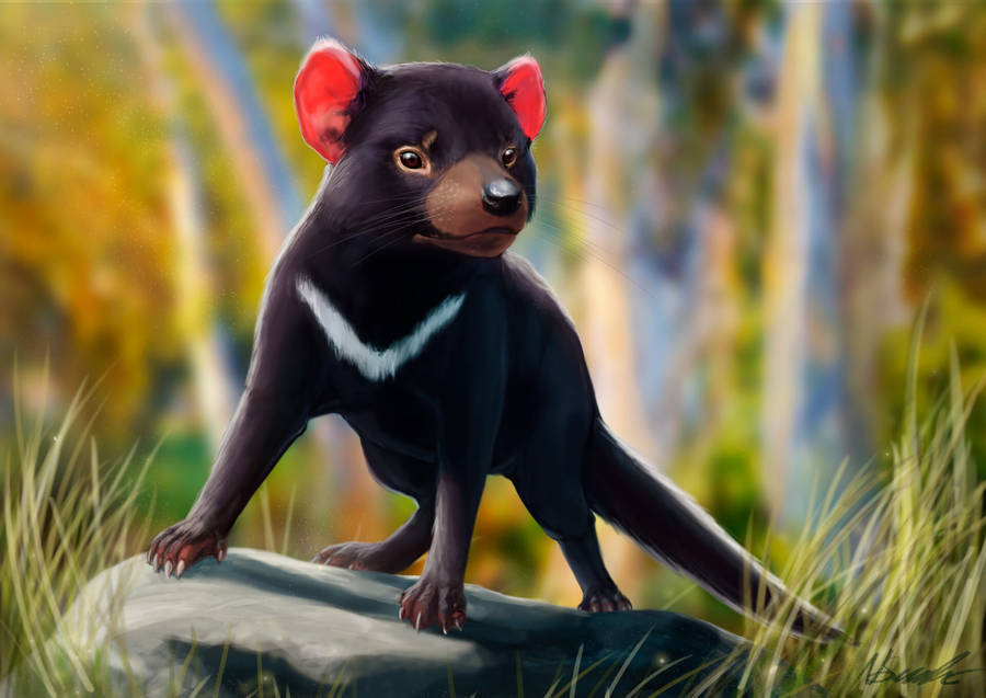 Watch Out - Be Careful Of The Tasmanian Devil! Wallpaper