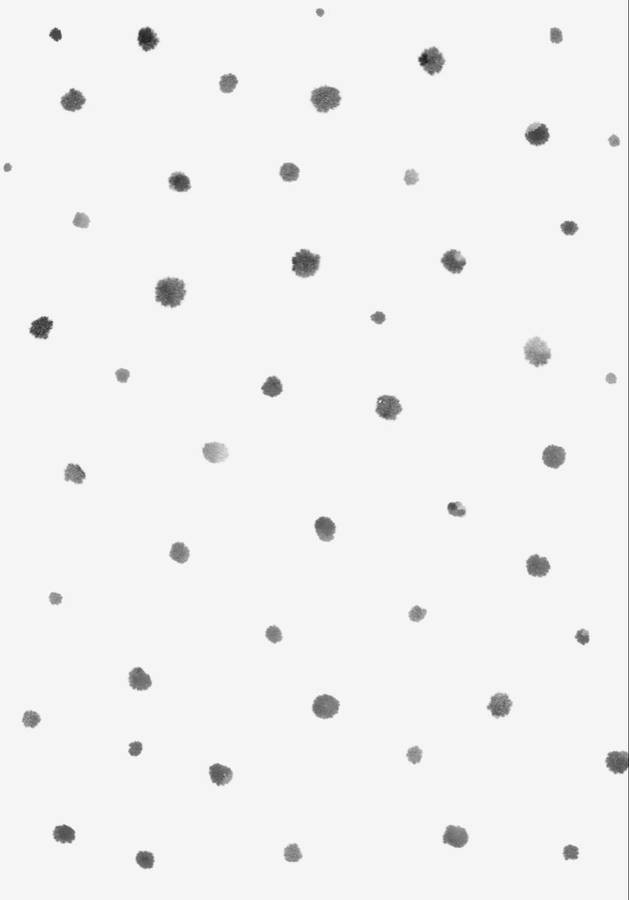 Watercolor Black Dot Iphone Wallpaper