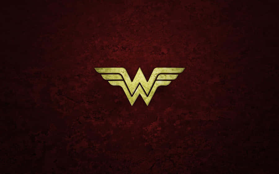 Weezer W Logoon Red Background Wallpaper