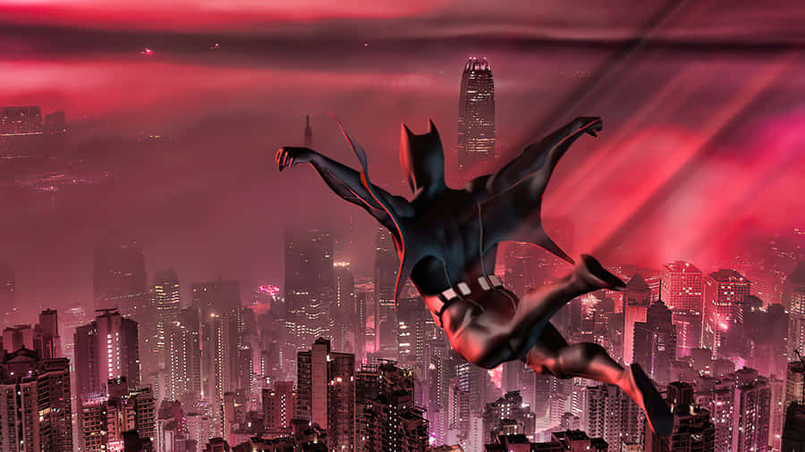 Welcome To Batman City - A Bustling Metropolis Of Hope And Justice Wallpaper