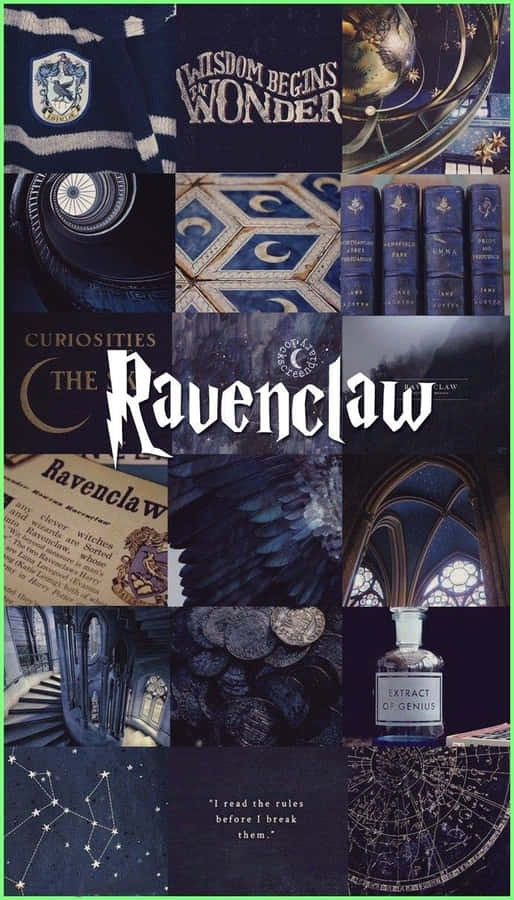 Welcome To The Wizarding World Of Ravenclaw Aesthetics. Wallpaper