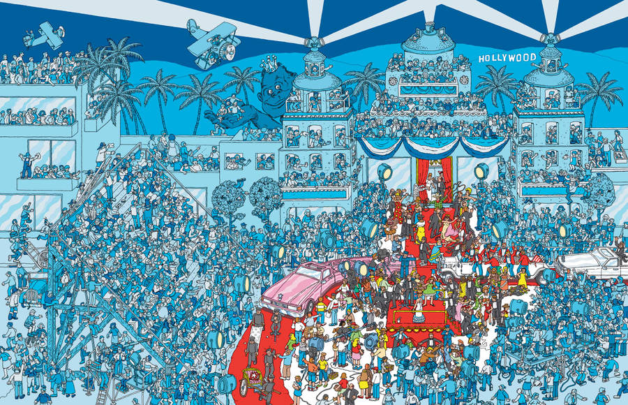 Where's Waldo Red Carpet Wallpaper