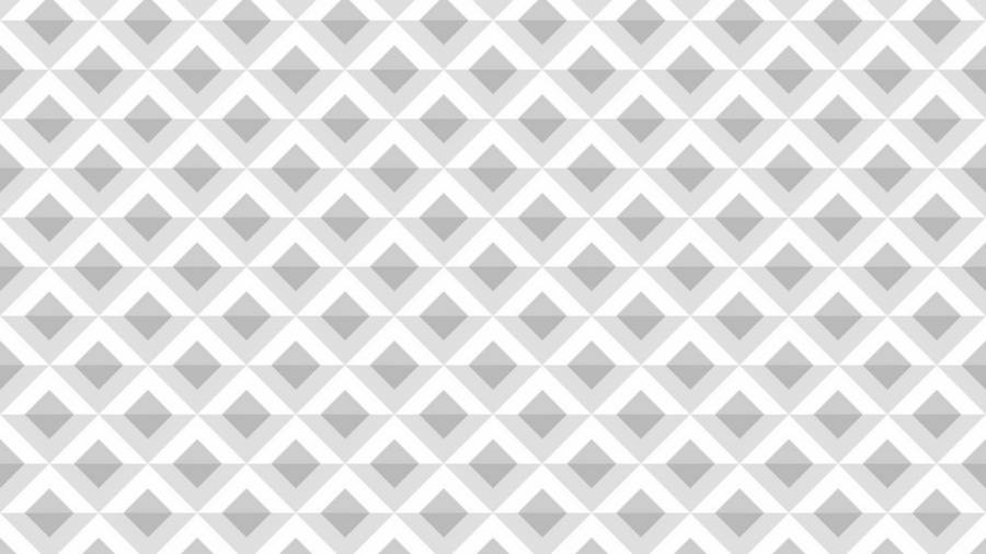 White Abstract Diamond Shapes Wallpaper