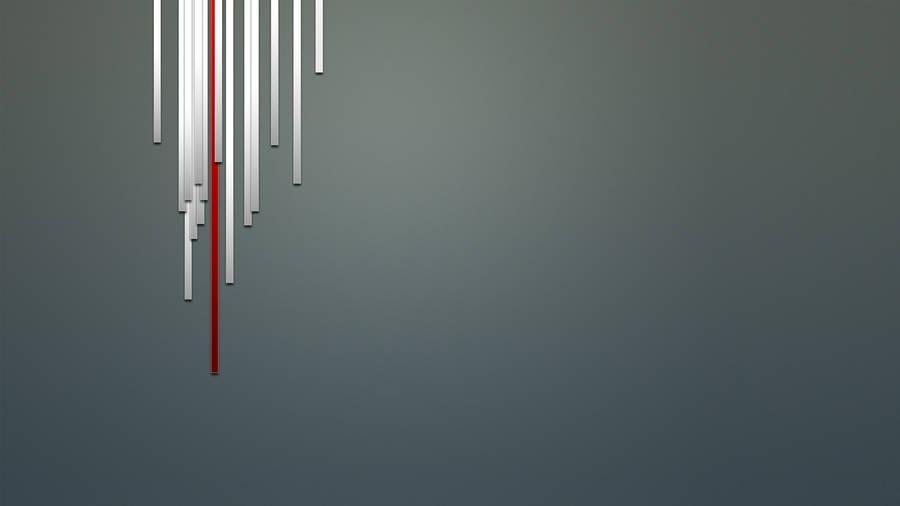 White And Red Bars Grey Background Wallpaper