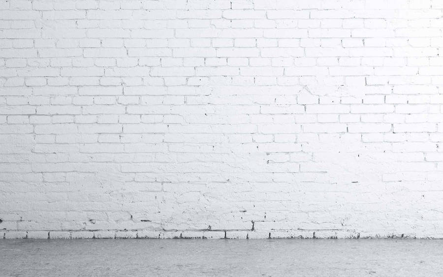 White Hd Brick Wall Wallpaper