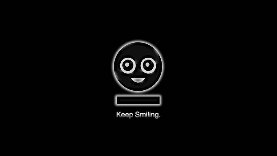 White Light Smile Wallpaper