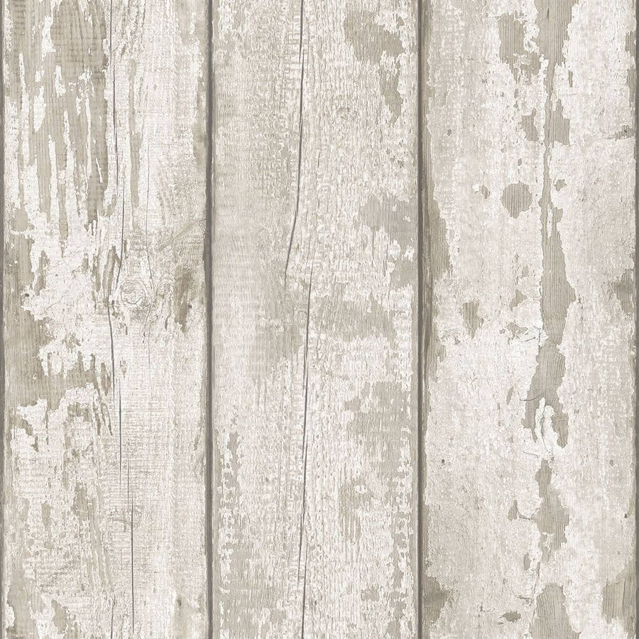 White Wood Wallpaper