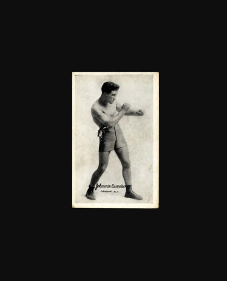 Whole-body Southpaw Stance Photo Of Johnny Dundee Wallpaper